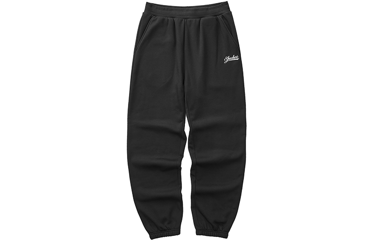 

Яркие Вязаные Спортивные Штаны Женские Skechers, Угольно-Черный/0018