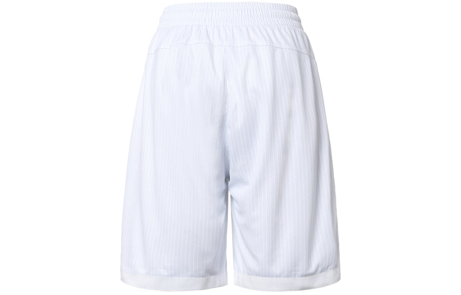 Спортивные шорты Nike Air x Kim Jones Crossover Reflective Logo Stripe Sports Shorts Asia Edition Unisex White, белый — фото 2