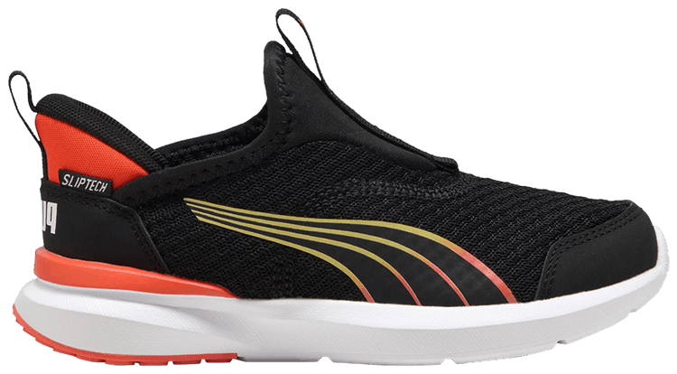

Кроссовки Puma Kruz Profoam SlipTech Little Kid 'Black Redmazing', черный