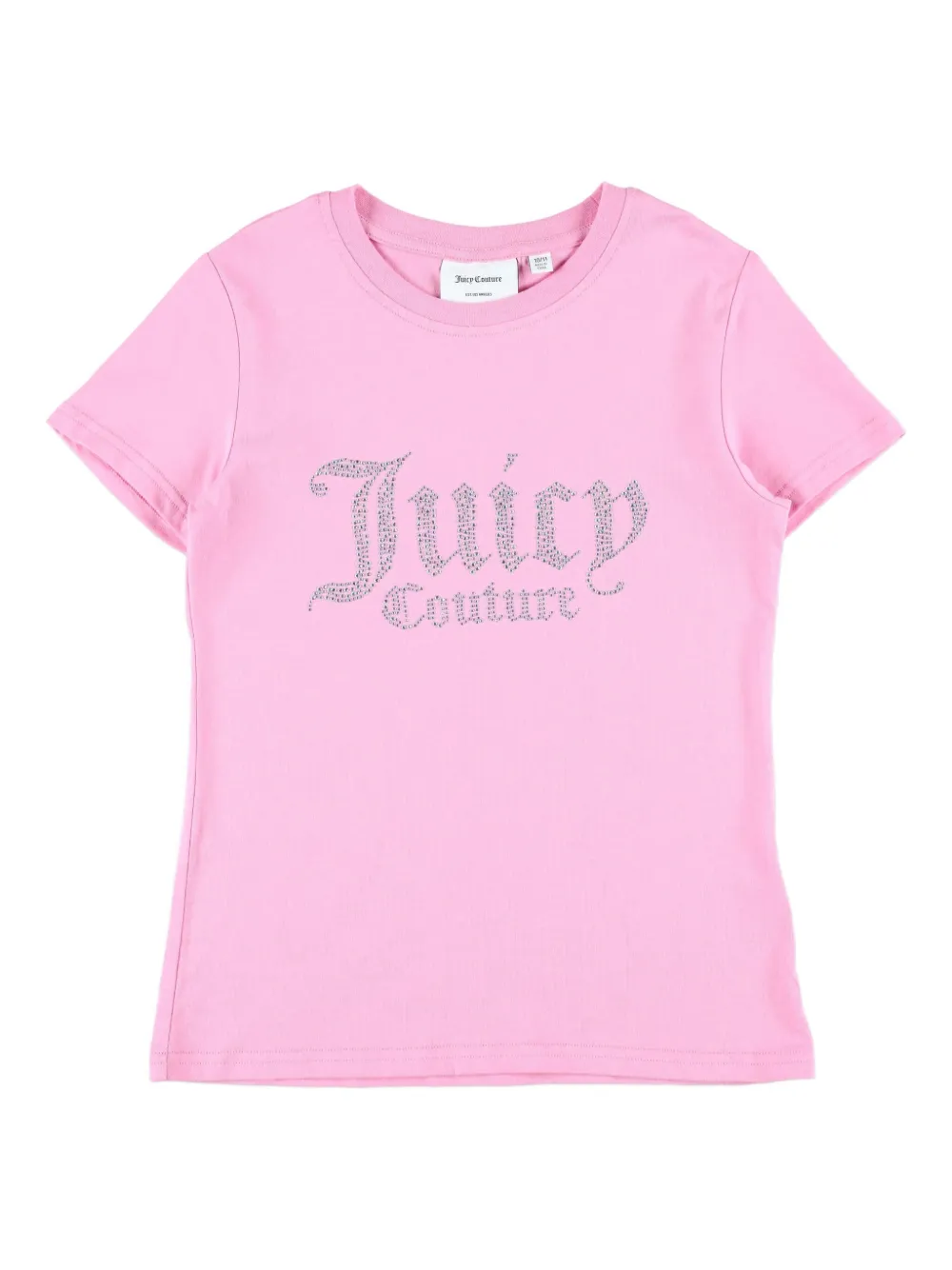 

Футболка с украшениями Juicy Couture Kids, розовый