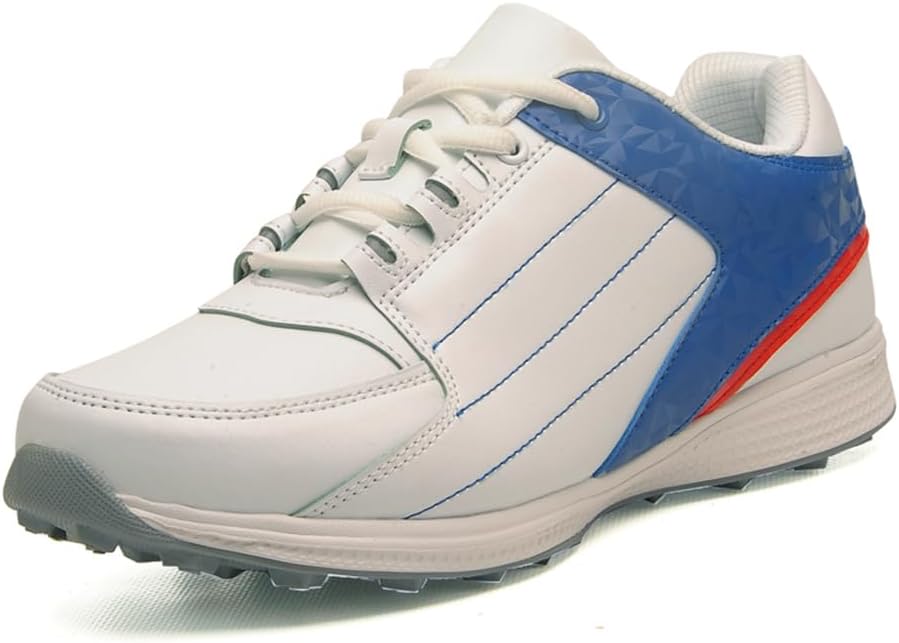 

Водонепроницаемые гольф туфли с шипами против скольжения для мужчин и женщин Ybberik, синий