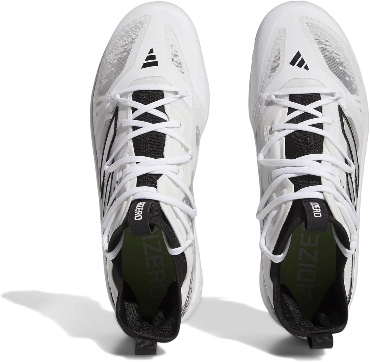 Мужские кроссовки Adidas Adizero Afterburner 9 Nwv, черный/металлик/белый — фото 2
