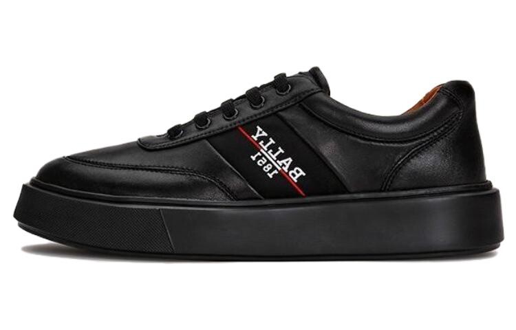 

Кроссовки BALLY Skateboarding Shoes Men Low-top Black, черный