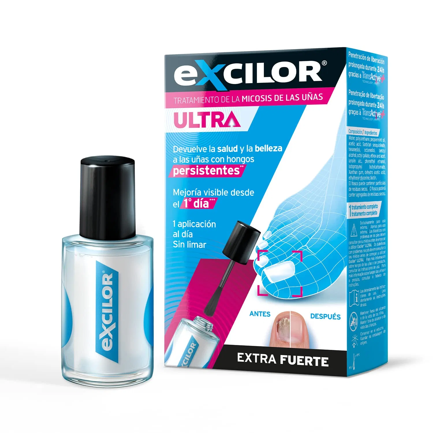 Лак для ногтей Excilor Ultra Micosis Uñas 30 мл Excilor