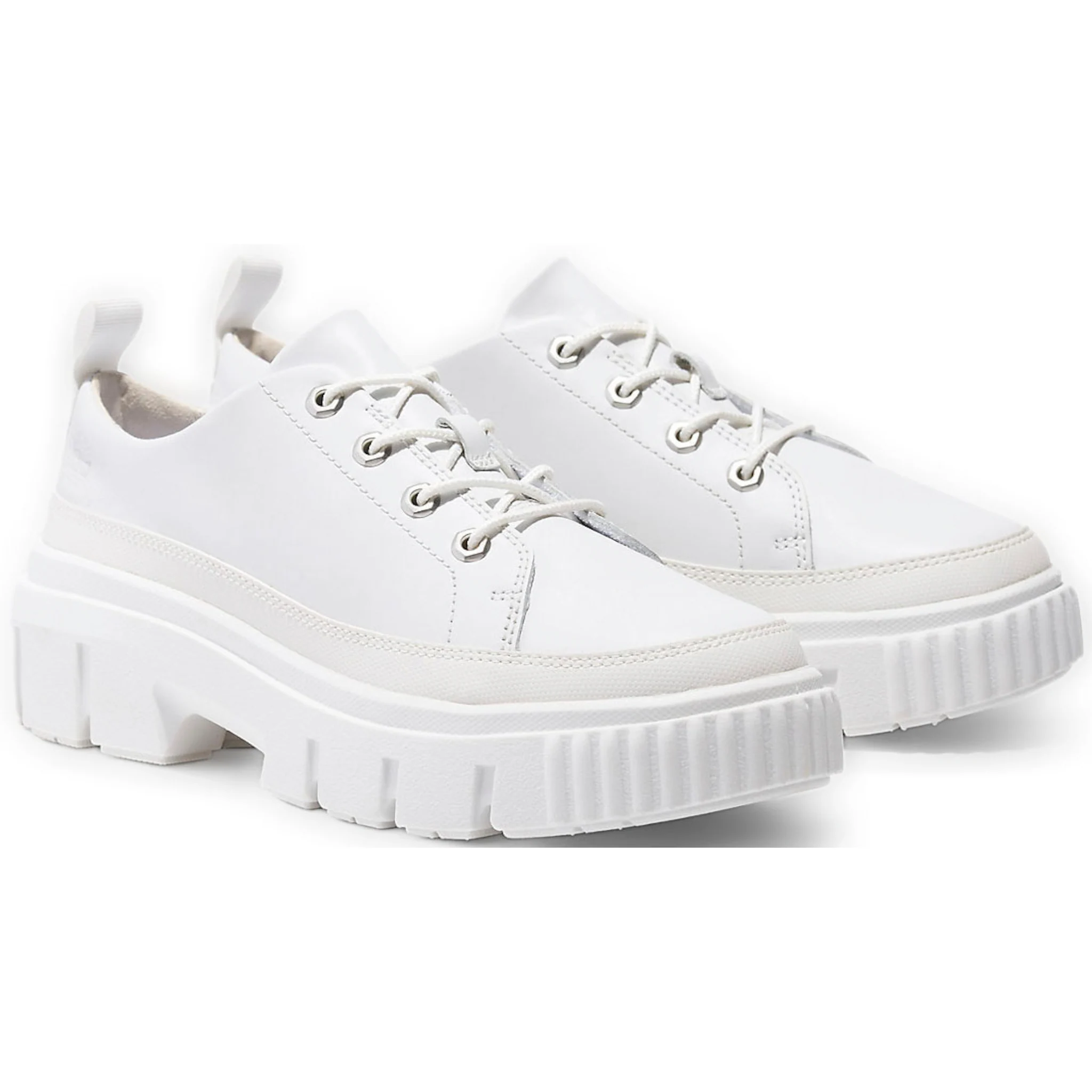 

Кроссовки Timberland "Greyfield Leather Ox", цвет Whi Full Gra