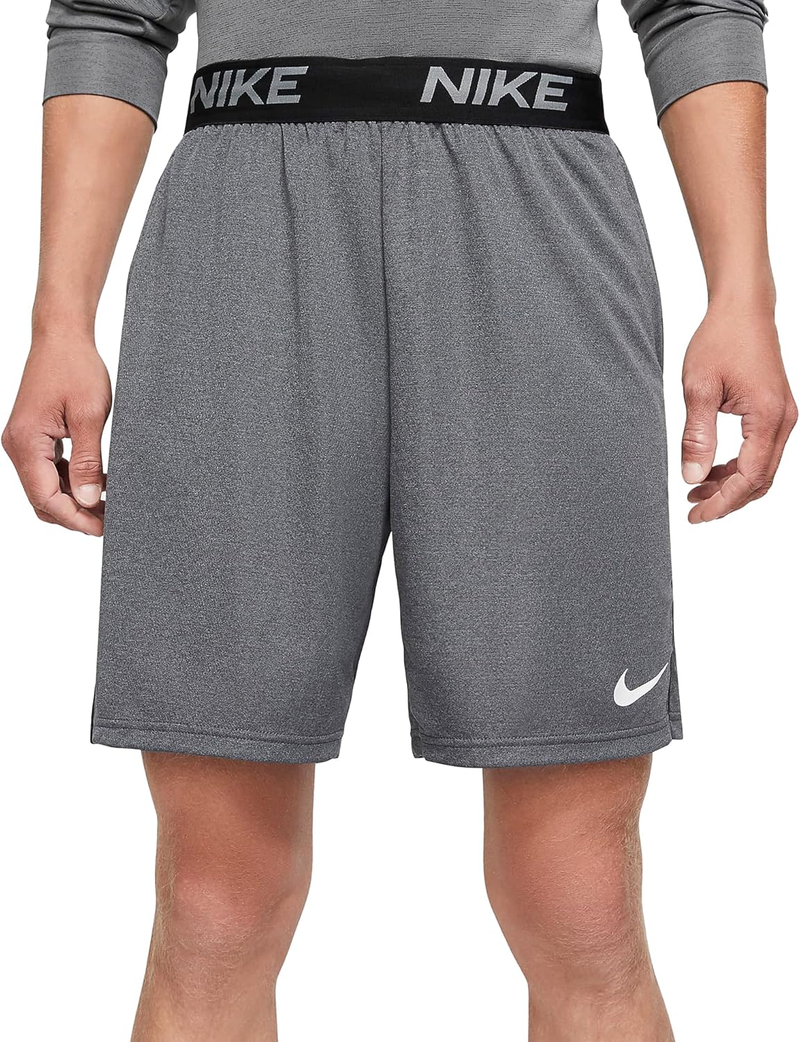 

Nike Mens M Nk FLC Park20 Short Kz, Black/Smoke Grey/Heather/White