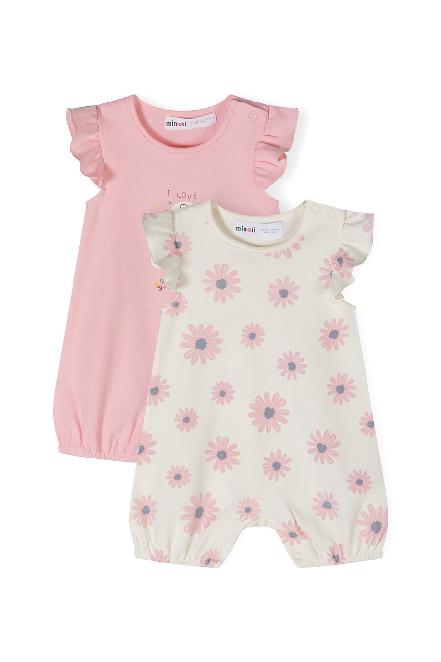 

Комбинезон MINOTI, цвет Light pink/White