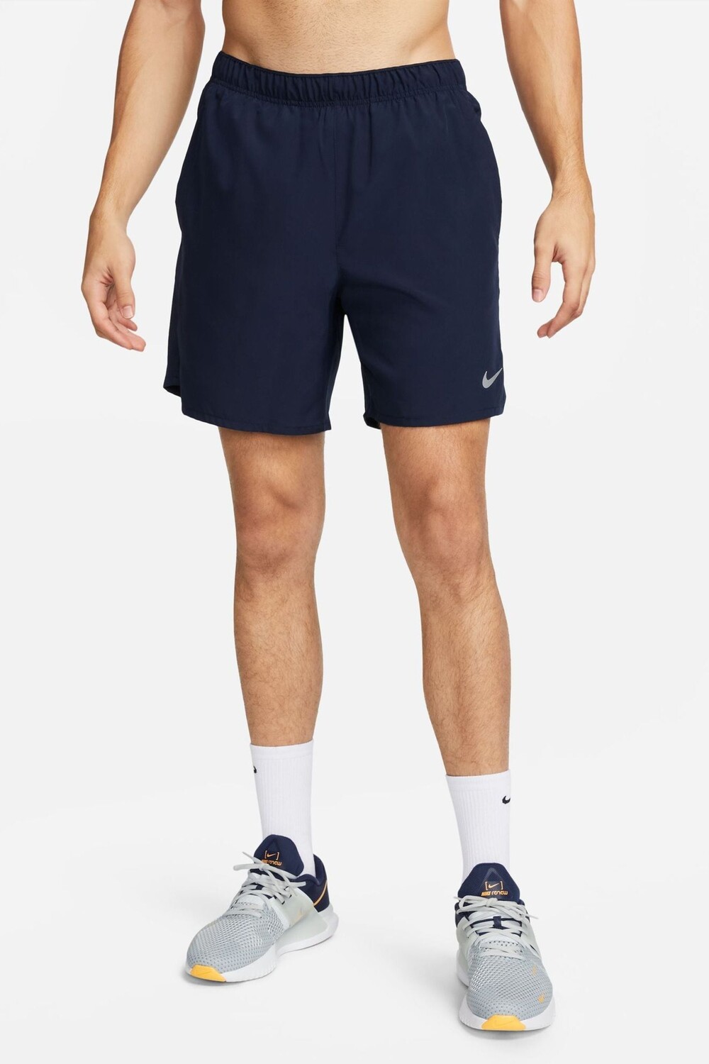 

Беговые шорты Challenger dri fit 7 дюймов 2 в 1 Nike, синий