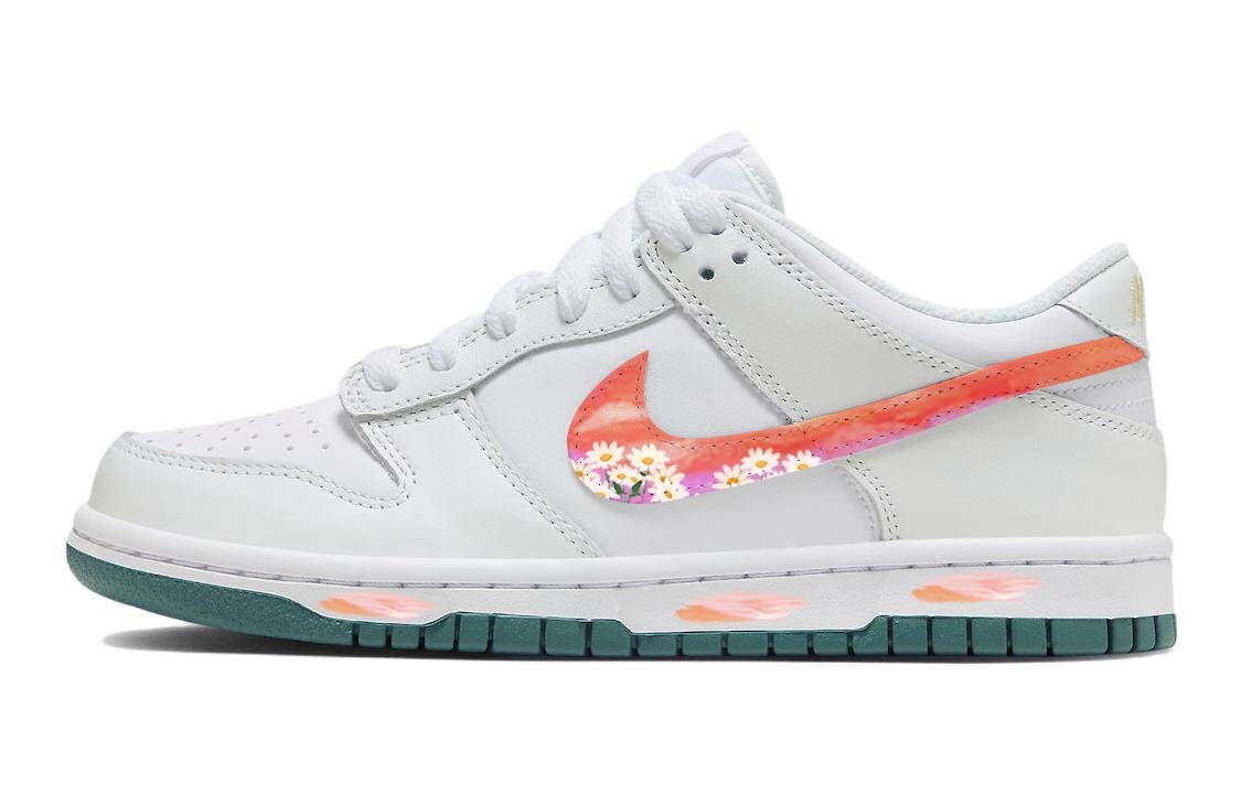 

Кроссовки Nike Dunk Skateboarding Shoes Women's Low-top Grey/white, белый