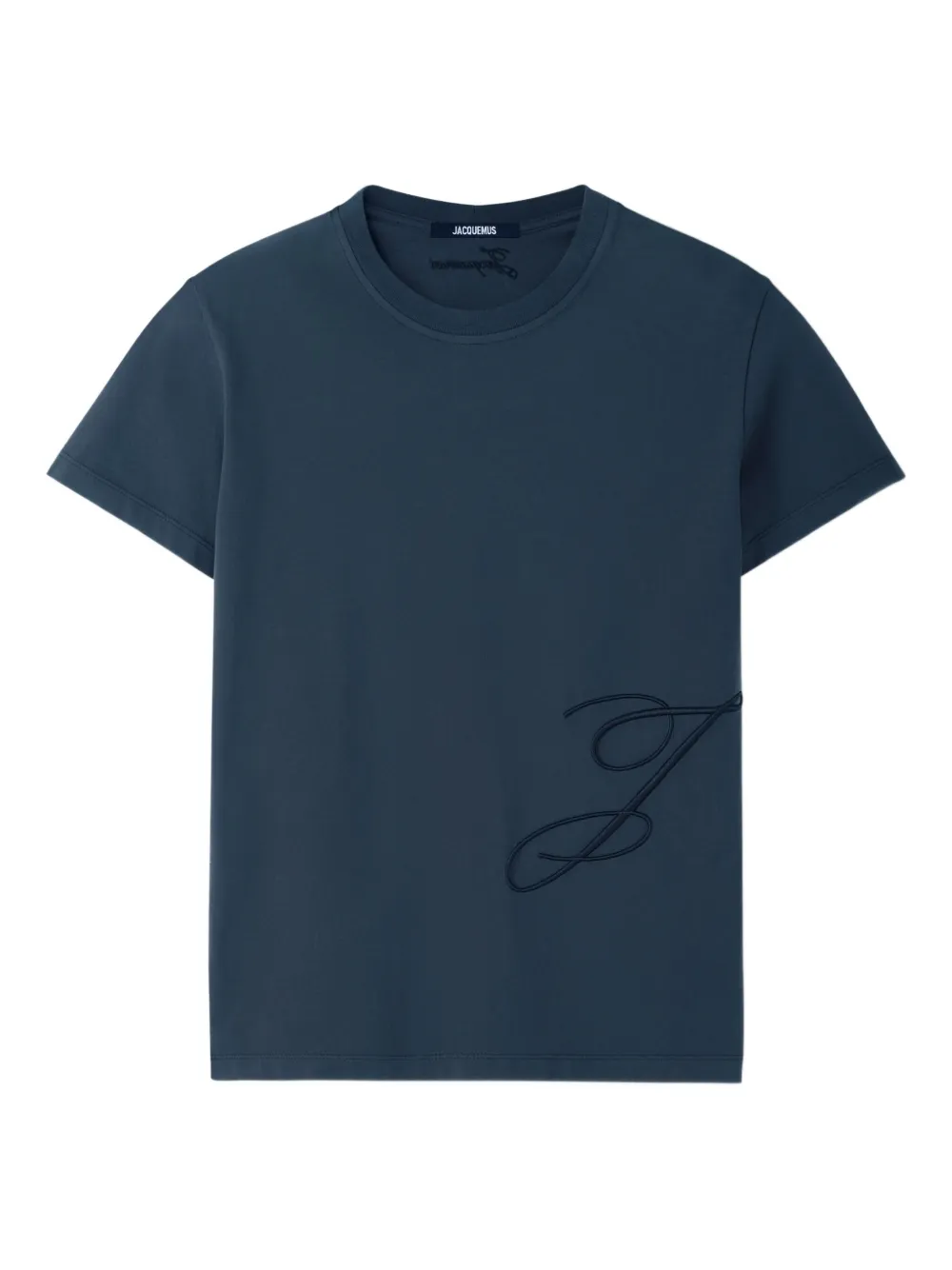 

Футболка TSW00549AJ00068 390 JACQUEMUS, синий