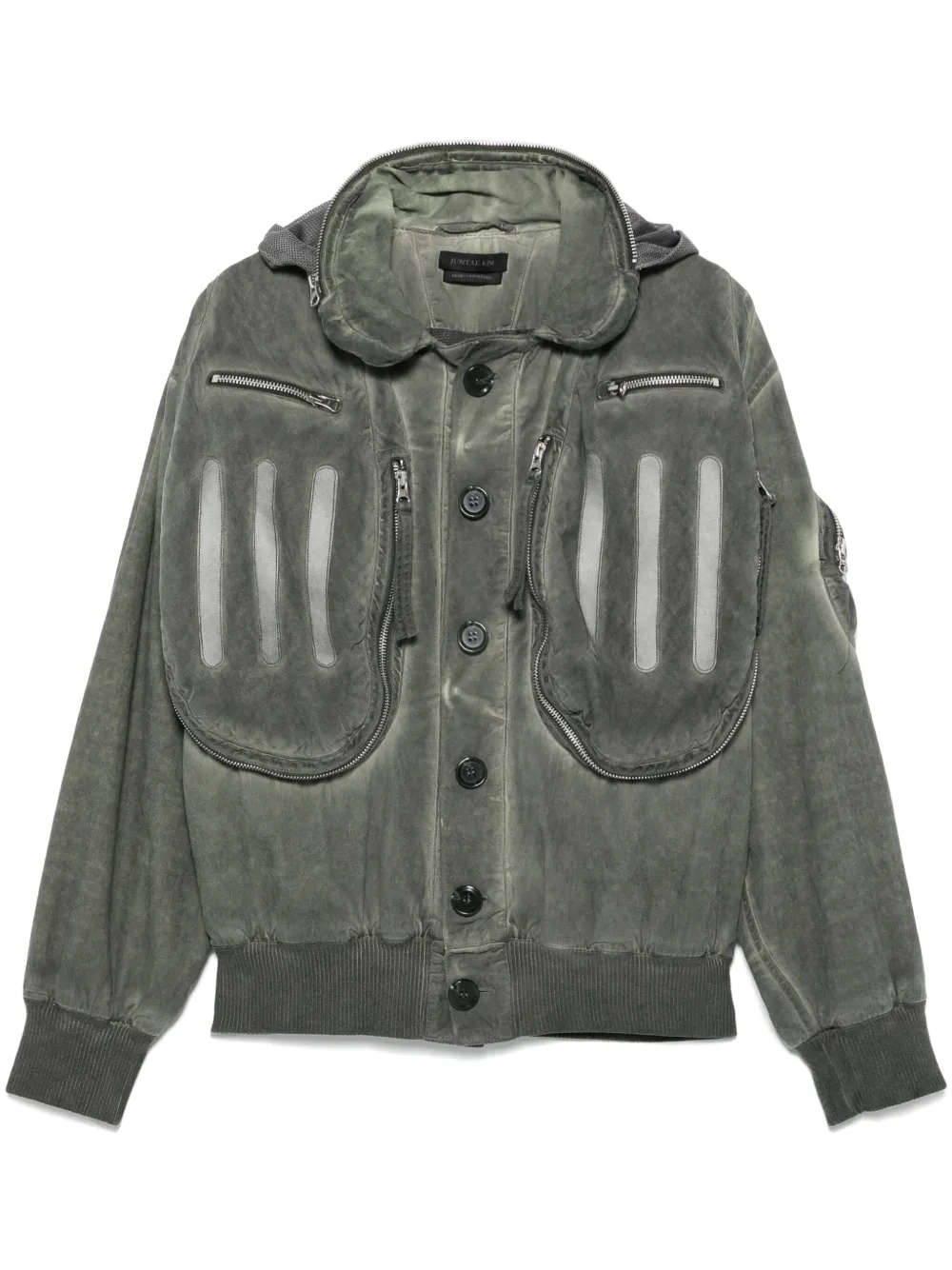 

Куртка Seam-Sealed Doublet Kapok JUNTAE KIM, зеленый
