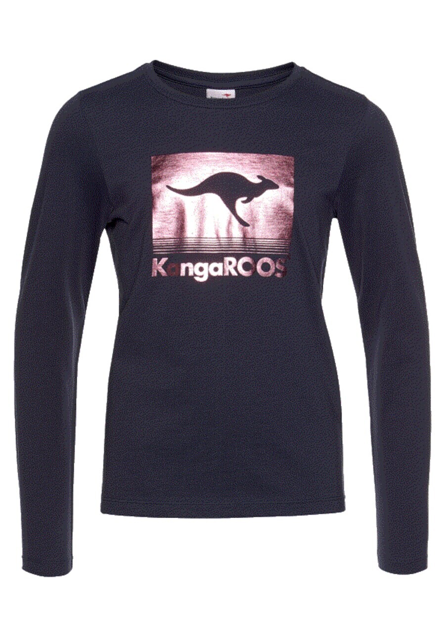 

Лонгслив KangaROOS Shirt, морской синий