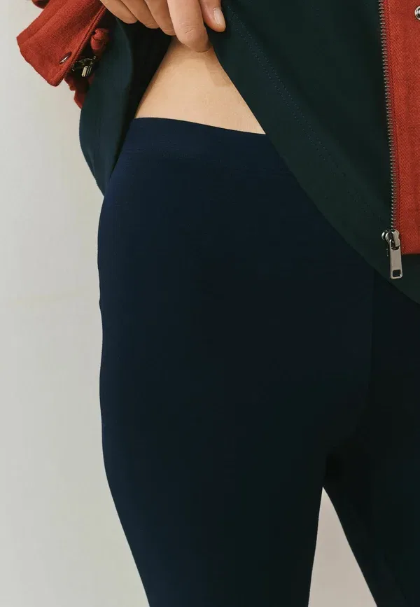 Леггинсы Regular fit cropped, Next, темно-синий