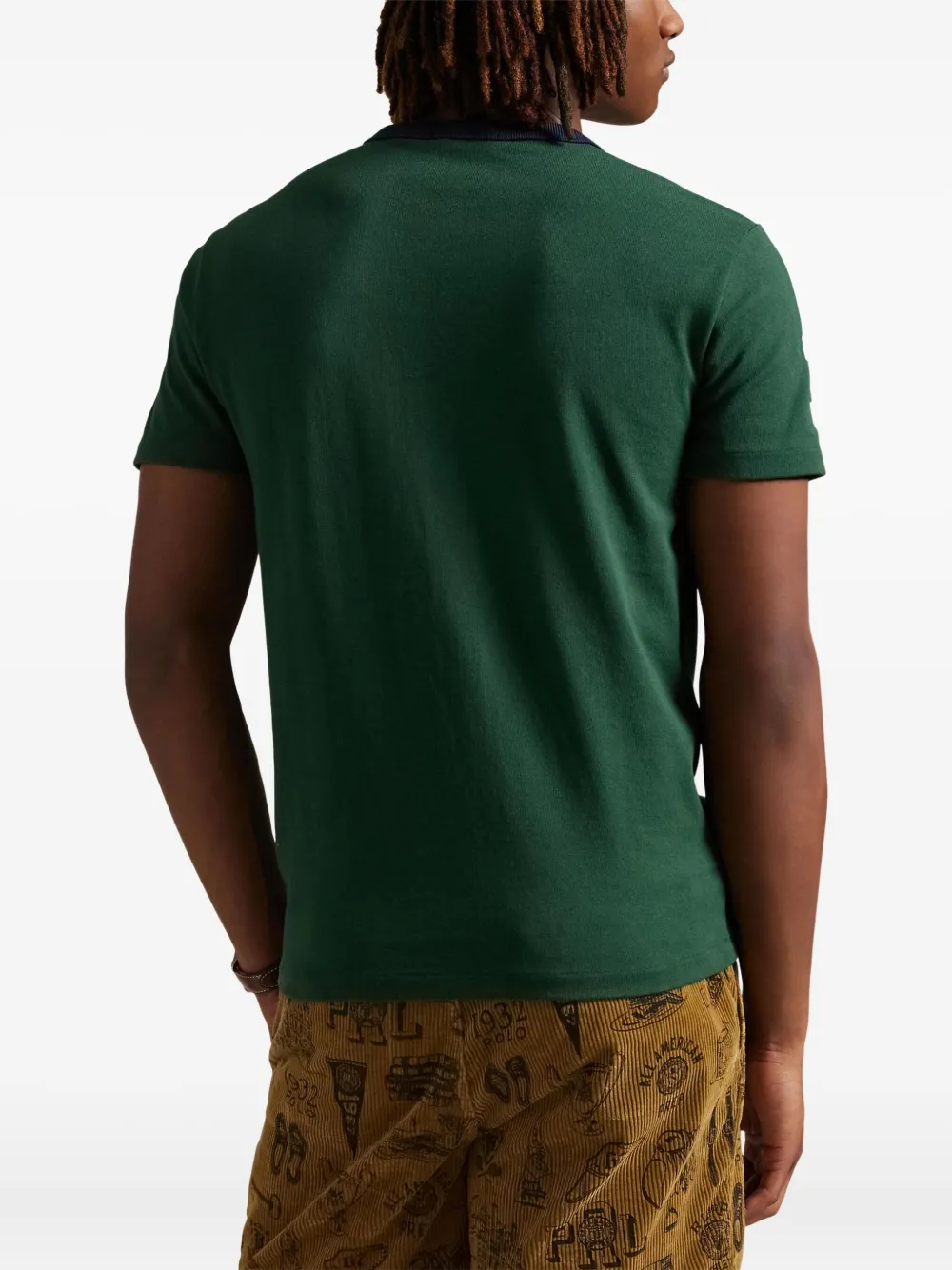 Футболка поло POLO RALPH LAUREN, зеленый — фото 4
