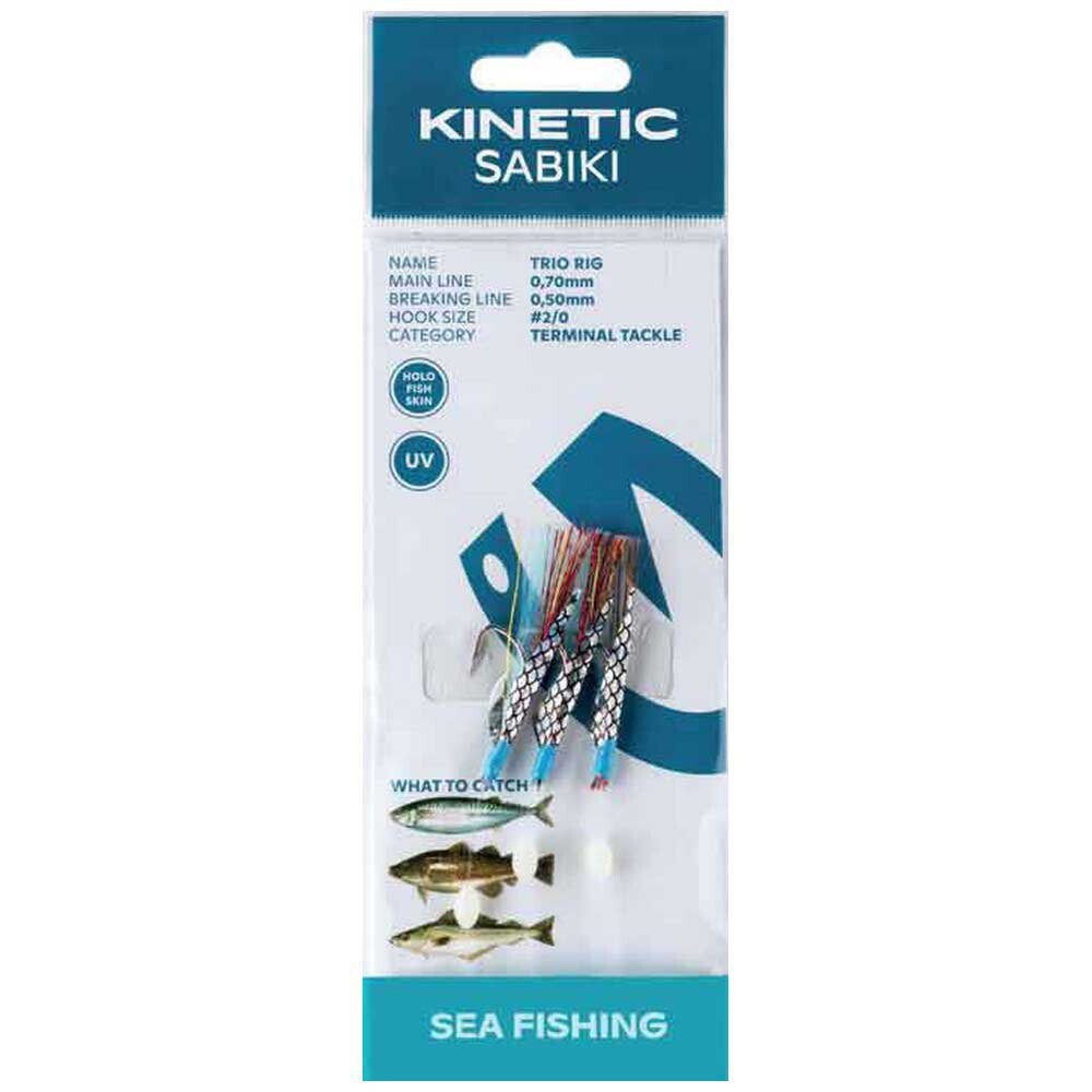 

Оснастки Kinetic Sabiki Trio, прозрачный