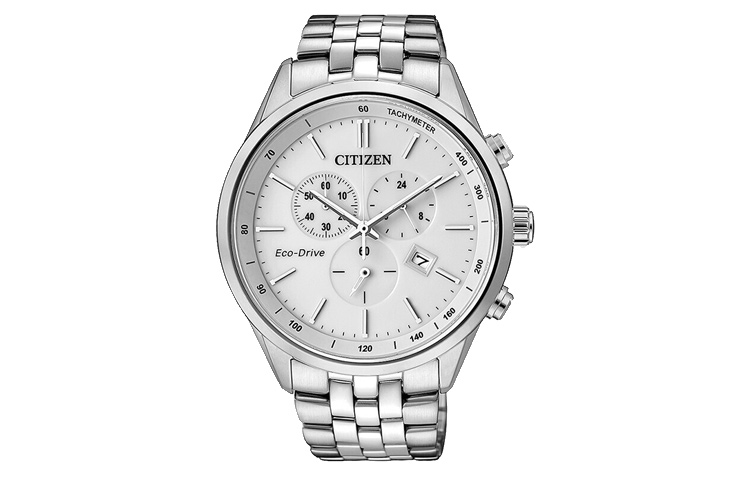 

CITIZEN Часы Solar Movement Stainless Steel Strap Watch Men's Watch White Dial AT2140-55A