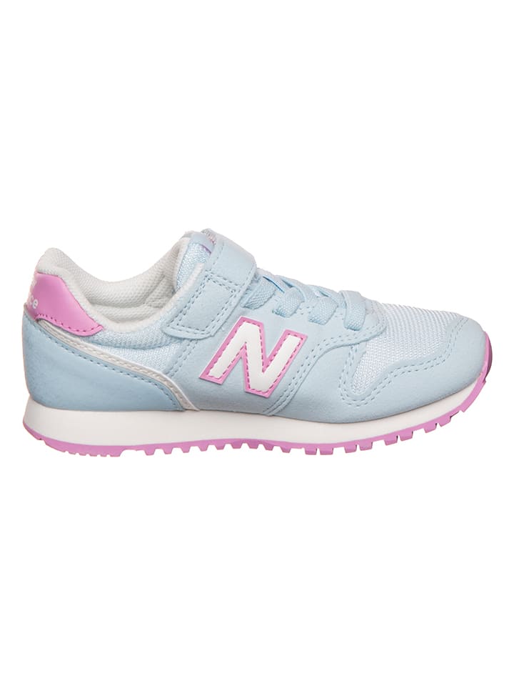 Кроссовки на шнуровке New Balance, светло-синий — фото 2