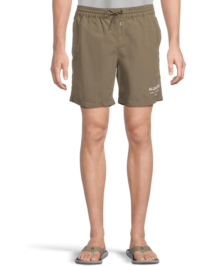 

Шорты AllSaints Underground Swimshort, цвет Ash Khaki Green