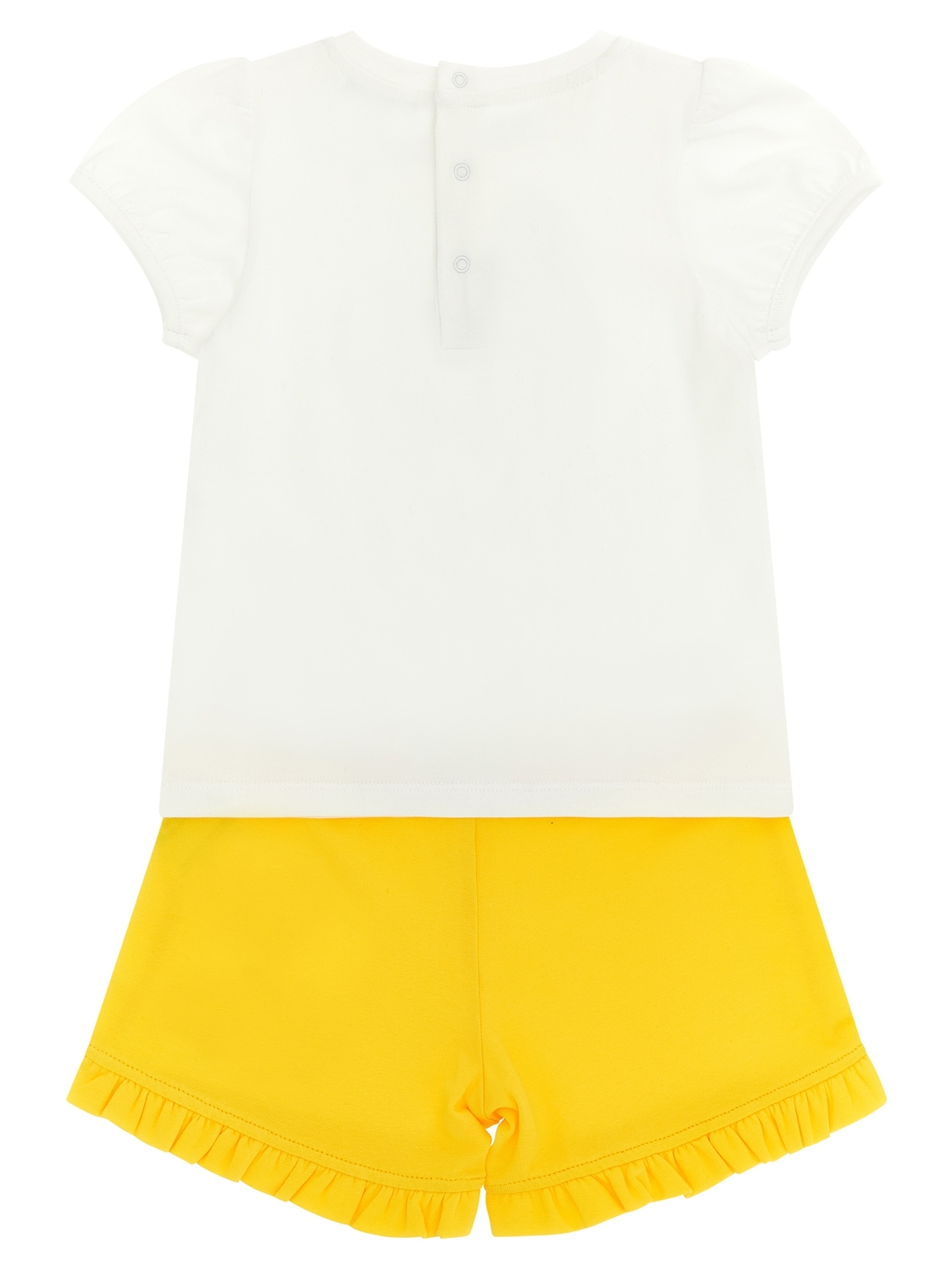 Футболка и шорты «Медвежонок Moschino» MOSCHINO BABY, желтый — фото 3