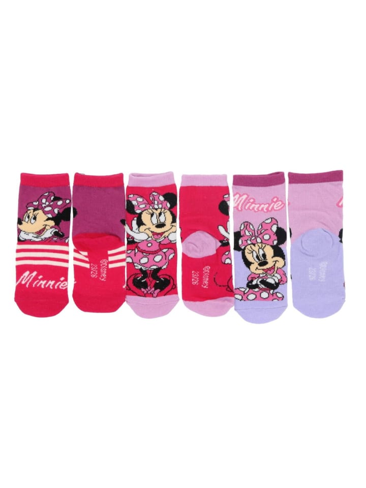 

Носки Disney Minnie Mouse, разноцветный