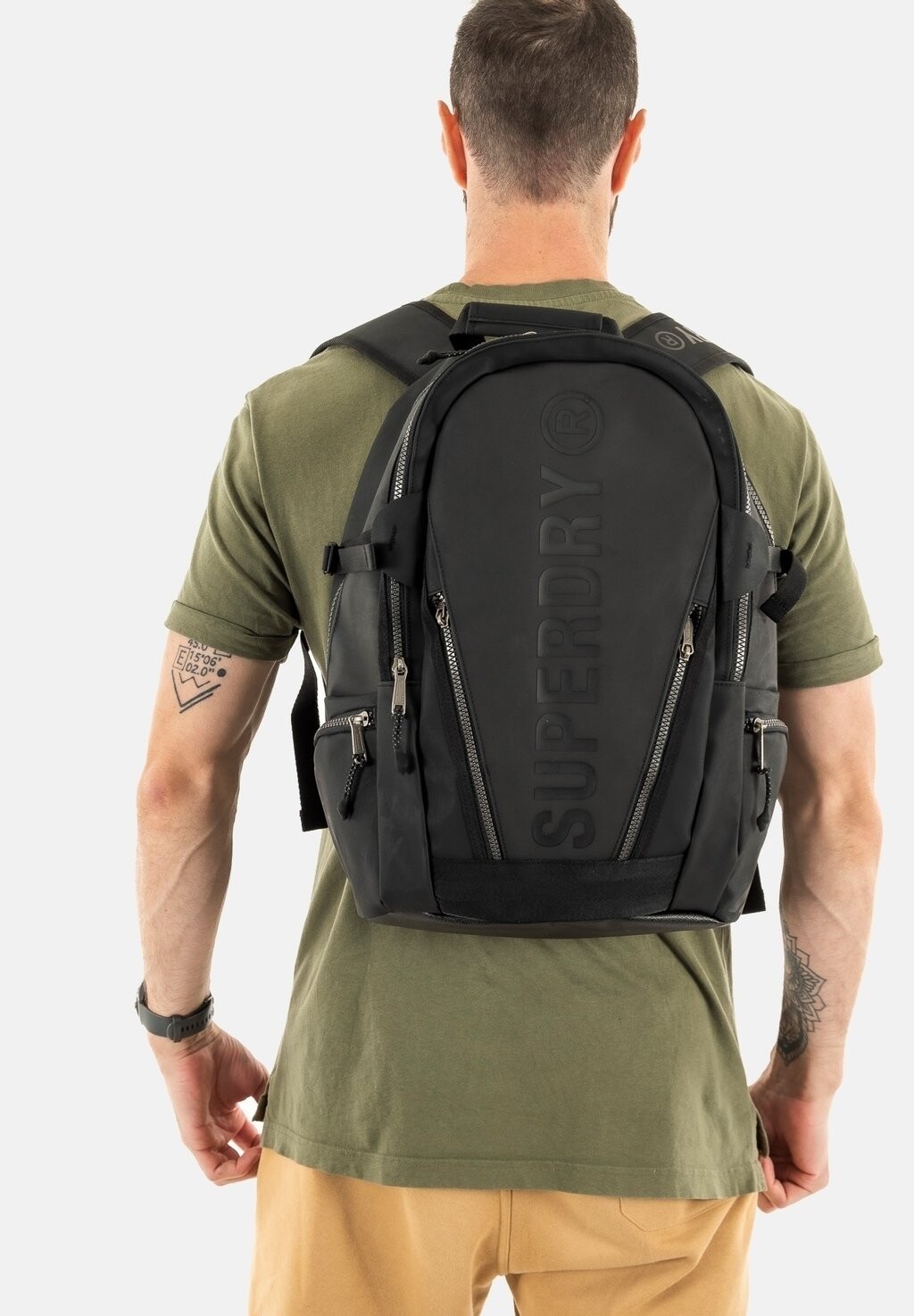 

Рюкзак Superdry, цвет noir