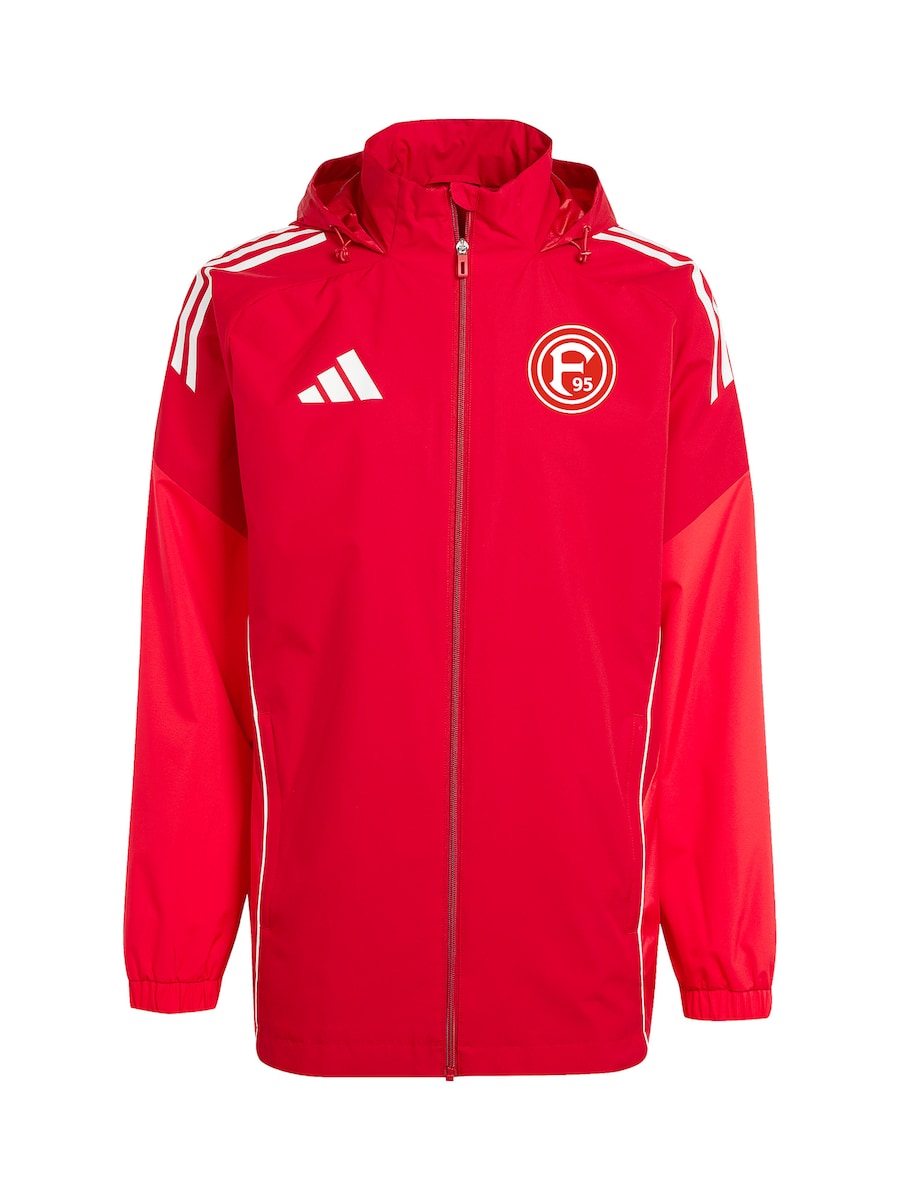 

Спортивная куртка ADIDAS PERFORMANCE Fortuna Düsseldorf, красный