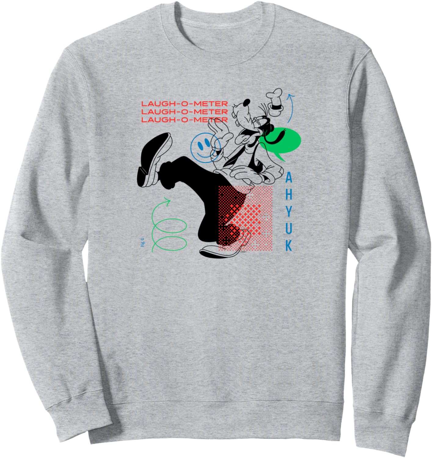 

Толстовка Disney Goofy Laugh-O-Meter, синяя, Синий, Толстовка Disney Goofy Laugh-O-Meter, синяя