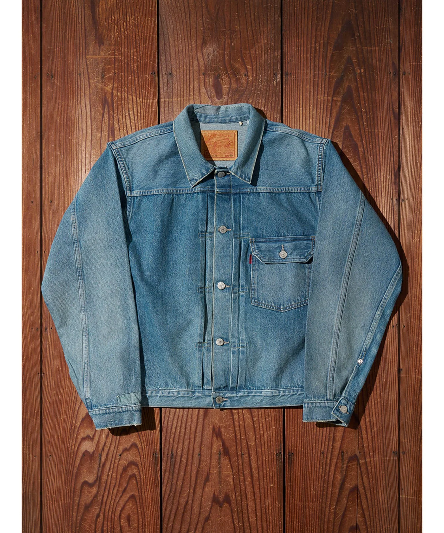 Levi's/Levi's LEVI'S(R) ВИНТАЖНАЯ ОДЕЖДА 1936 ТИПА I Куртка дальнобойщика — фото 3