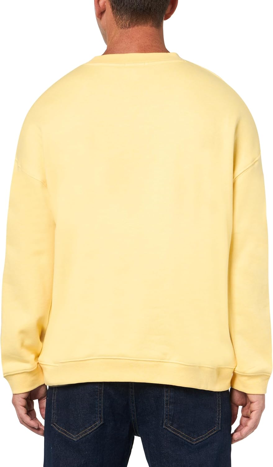 Толстовка Lacoste Loose Fit мужская с бейджем, желтый — фото 2
