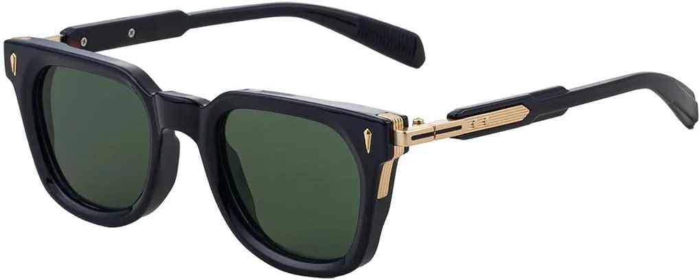 

Роскошные мужские солнцезащитные очки в коробчатой ​​оправе — европейские и американские модные поляризованные очки для вождения на открытом воздухе Generic, C5