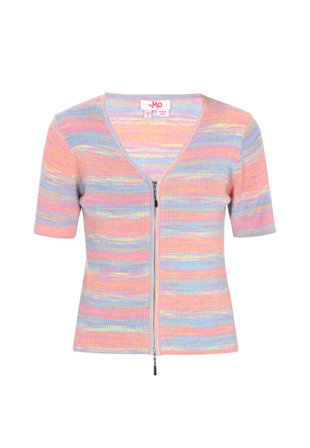 

MYMO Кардиган 'Young Fashion' вязаный светло-розовый