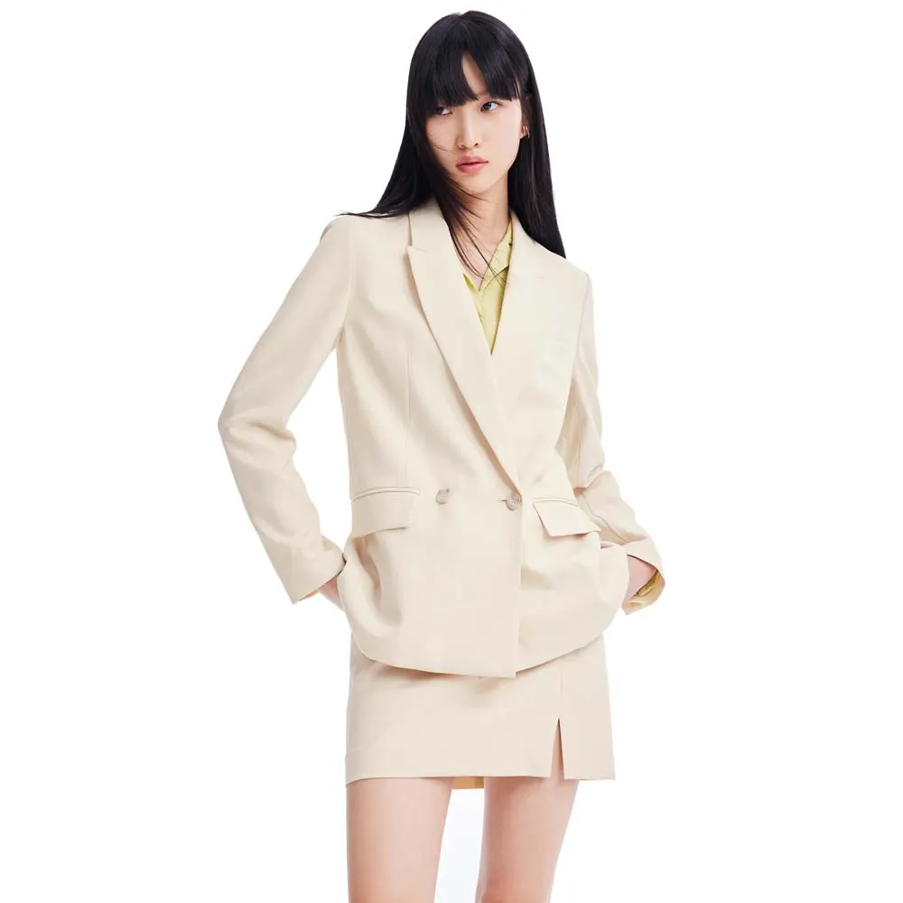 

Блейзер Lily Comfortable Wrinkle Resistant, бежевый