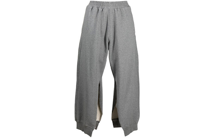 

Трикотажные спортивные штаны женские серые Mm6 Maison Margiela