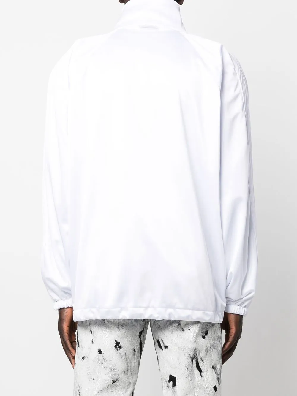 Спортивная куртка с нашивкой-логотипом VETEMENTS, белый — фото 4