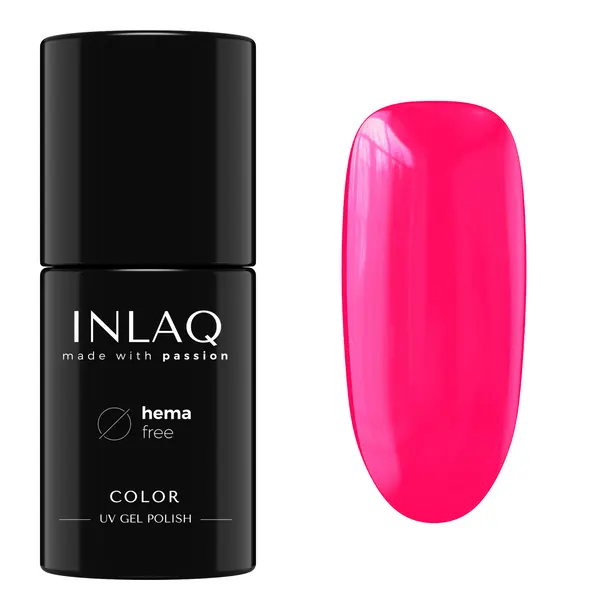

Гибридный лак для ногтей тропический розовый, 6 мл Inlaq Essential, цвет tropical pink