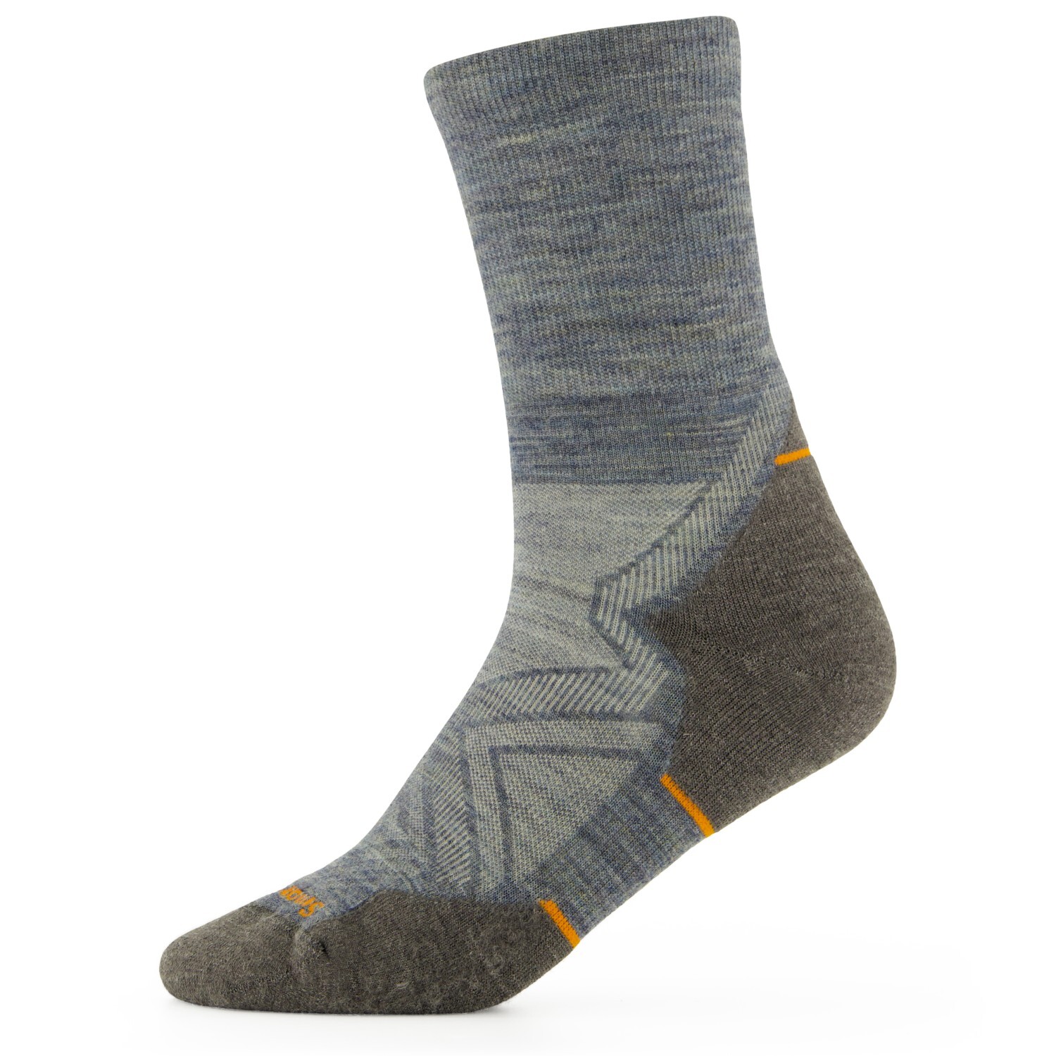 

Носки для бега Smartwool Run Targeted Cushion Mid Crew, цвет Pewter Blue