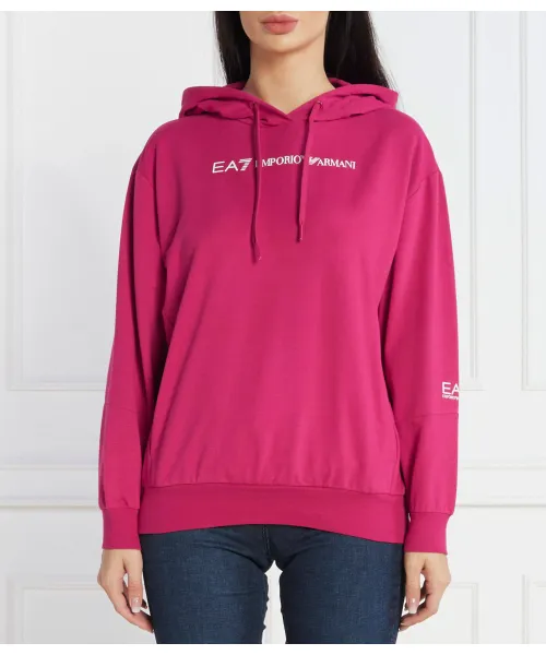 

Толстовка Regular fit Ea7, розовый