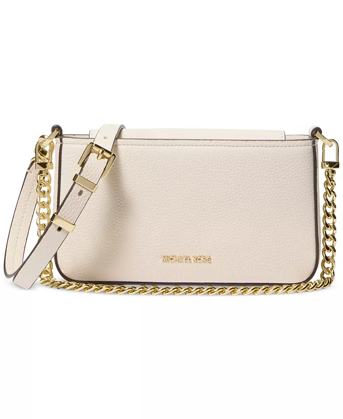 

Брайант маленькая кожаная трансформируемая сумка через плечо Michael Kors, коричневый/бежевый