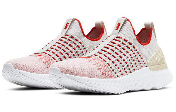 Кроссовки react phantom run flyknit 2 Nike, белый — фото 3