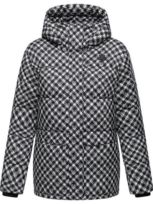 

Стеганая куртка с принтом Ragwear, черный