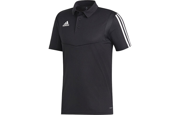 

Рубашка поло мужская черная Adidas, черный