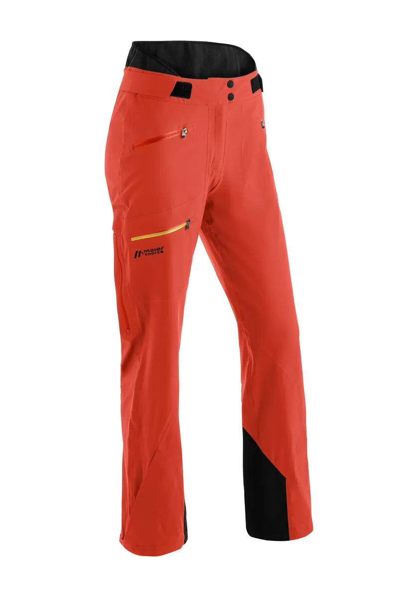 

Функциональные брюки Maier Sports "Liland P3 Pants W", прочные трехслойные брюки для активного отдыха на свежем воздухе, красный