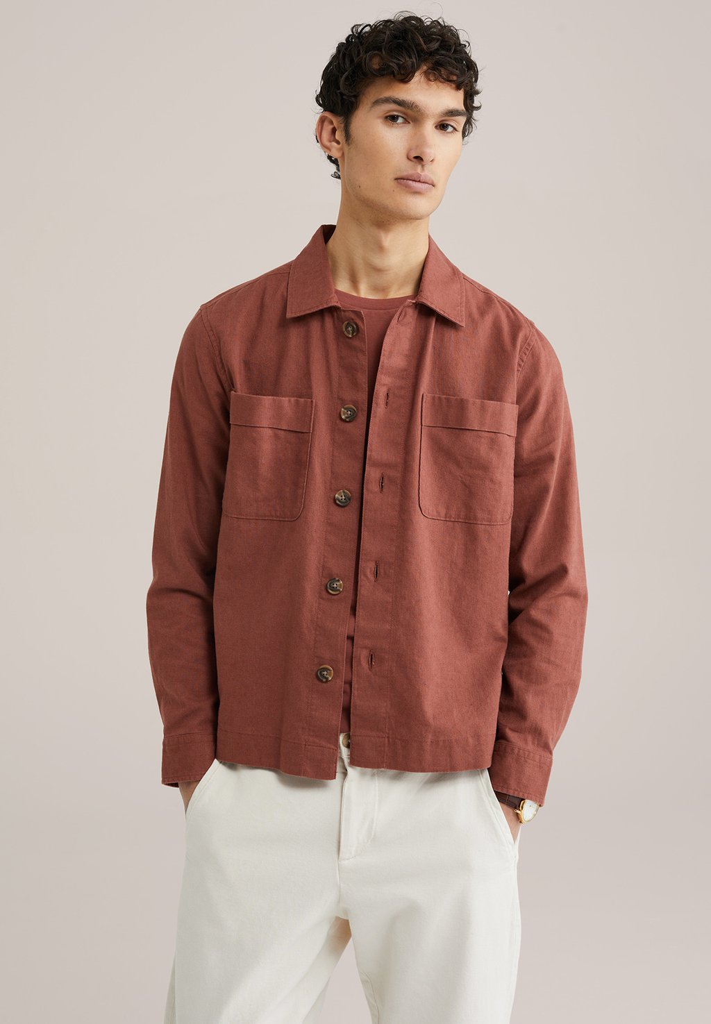 

Летняя куртка WE Fashion, цвет Rust Brown