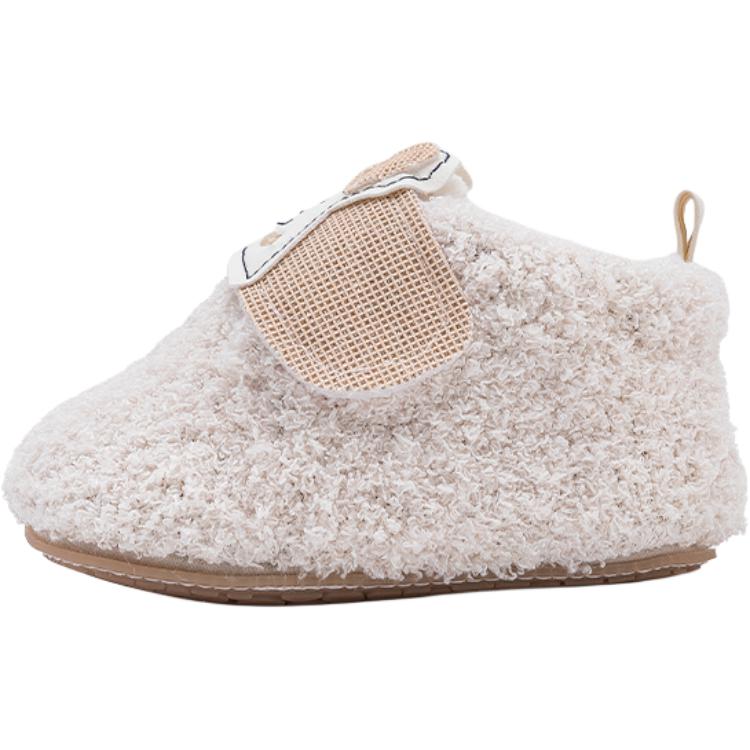 

Скользящие противоударные легкие утепленные ботинки с амортизацией для малышей pre walking EBMINI, бежевый