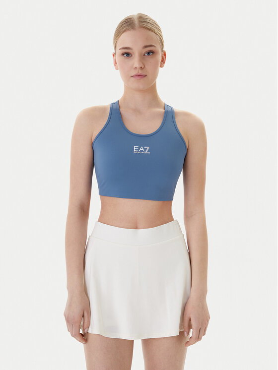 

Спортивный бюстгальтер 7W001146 AF12625 UB064 Ea7 Emporio Armani, синий