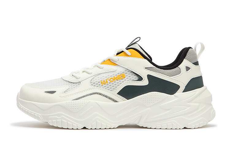 

Кроссовки Ode Chunky для мужчин с низким верхом Feather White/lunar Gray 361°, Белый, Кроссовки Ode Chunky для мужчин с низким верхом Feather White/lunar Gray 361°