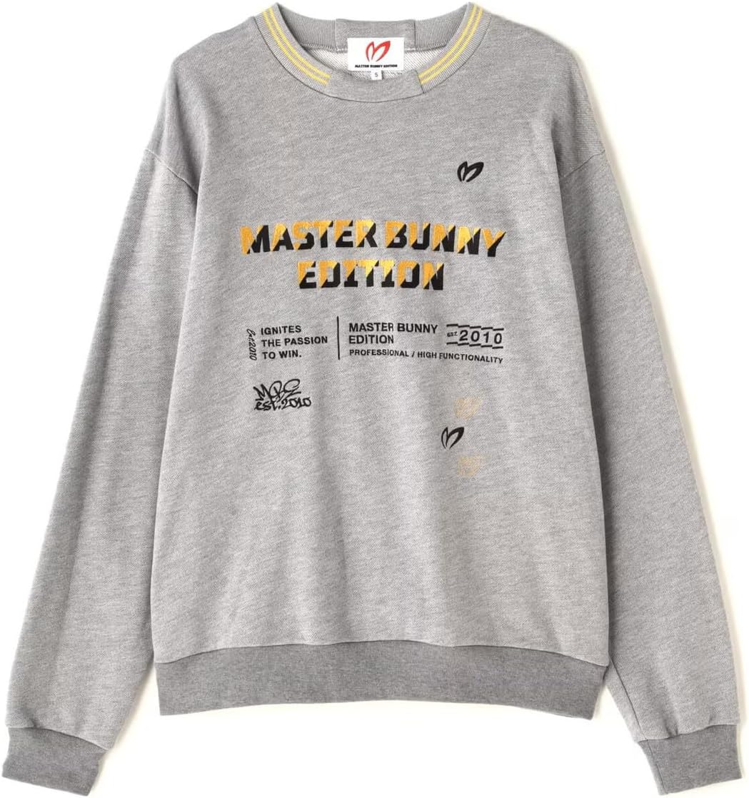 

Мужская толстовка с длинными рукавами и круглым вырезом Master Bunny Edition (материал Cordura, дышащий) / для гольфа / 758-4262901, серый