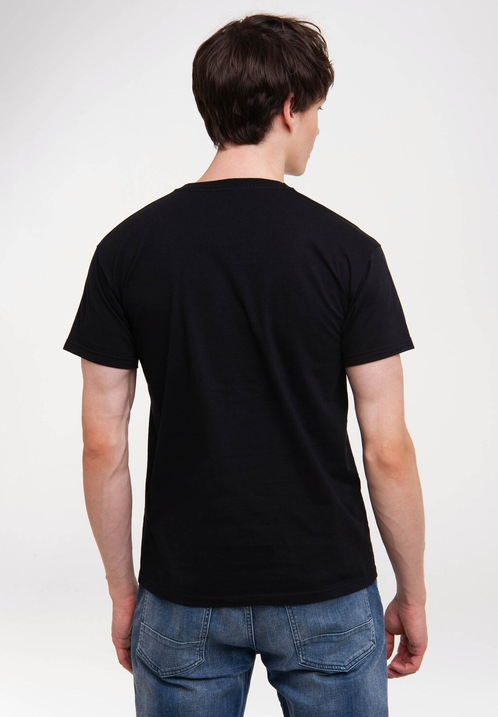 

Футболка с принтом IRON MAN THE BIRTH OF THE POWER LOGOSHIRT, черный