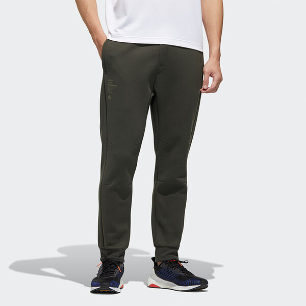 Спортивные штаны adidas Peach Casual Splicing Long Pants Green, зеленый — фото 3