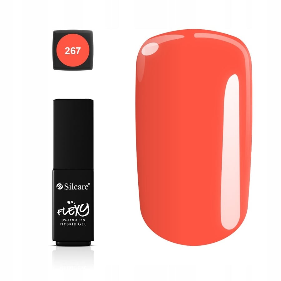 

Гибридный лак для ногтей Flexy 267 4,5 г Silcare